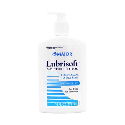 Lubrisoft 16 oz. Pump Bottle Unscented Lotion Pack of 1