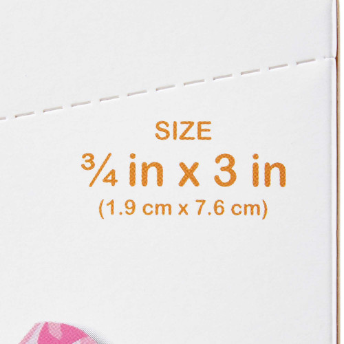 Adhesive Strip McKesson Kids 3/4 X 3 Inch Plastic Rectangle Kid Design Blue / Pink Camo Sterile 16-4836 Box/100 79-89060 MCK BRAND 1055593_BX