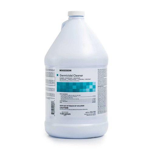 McKesson Surface Disinfectant Cleaner Alcohol Based Manual Pour Liquid 1 gal. Jug Alcohol Scent NonSterile 153-152 Each/1 201060 MCK BRAND 1103353_EA