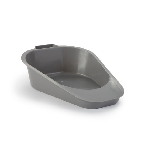 McKesson Female Fracture Bedpan, 34 oz., Gray, Case of 50