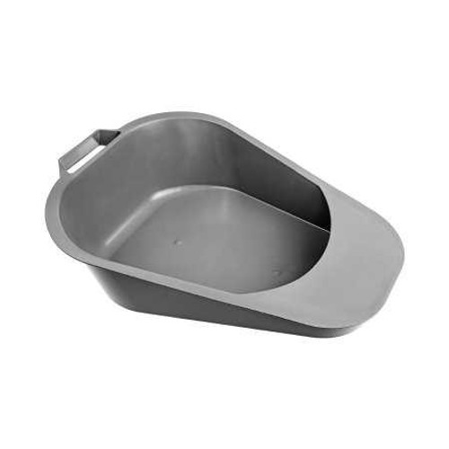 Fracture Bedpan McKesson Gray 34 oz. / 1006 mL 51-H100-11 Each/1 BOR20F-2024 MCK BRAND 1177278_EA