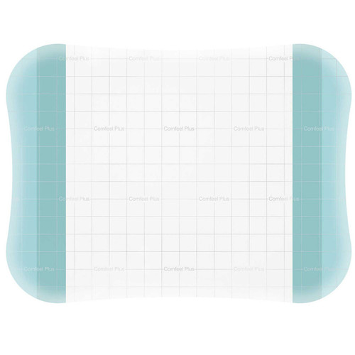 Thin Hydrocolloid Dressing Comfeel® Plus Transparent Thin 2 x 2-3/4 Inch Rectangle 33530 Box of 10 535D-D-CF Comfeel® Plus Transparent Thin 1124352_BX