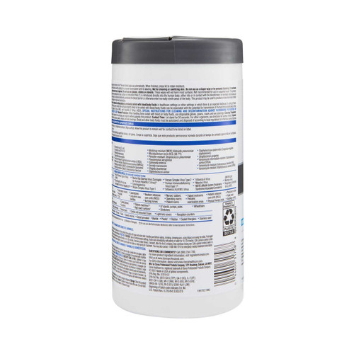 Clorox Healthcare® VersaSure™ Surface Disinfectant Cleaner Premoistened Quaternary Based Manual Pull Wipe 150 Count Canister Scented NonSterile 31758 Carton of 1 2382 Clorox Healthcare® VersaSure™ 1110732_CT