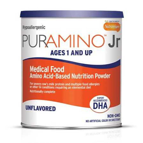 Pediatric Amino Acid Oral Supplement PurAmino Jr Unflavored 14.1 oz. Can Powder 178701 Case/4 12324284 MEAD JOHNSON 1167197_CS
