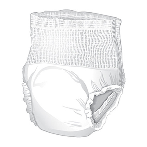 McKesson Absorbent Underwear Pull On with Tear Away Seams Adult Large Unisex Disposable Heavy Absorbency, UW33852, Bag of 18