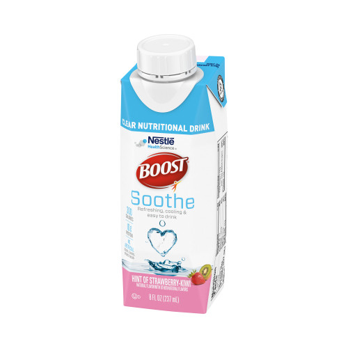 Oral Supplement Boost Soothe Strawberry Kiwi Flavor Liquid 8 oz. Carton 00043900769462 Pack of 1 Oral Supplement Boost Soothe Strawberry Kiwi Flavor Liquid 8 oz. Carton 00043900769462 Pack of 1