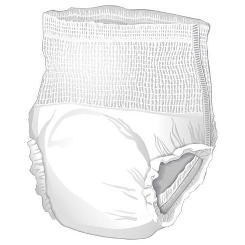 Unisex Adult Absorbent Underwear McKesson Pull On with Tear Away Seams X-Large Disposable Moderate Absorbency UW33846 Bag/14 79-80193 MCK BRAND 1123834_BG