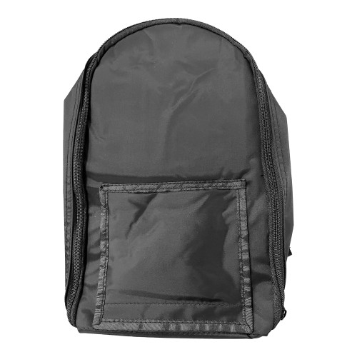 McKesson Feeding Pump Backpack Black, Polyester, PCV Window, Disposable, AM500MLC, Pack of 1