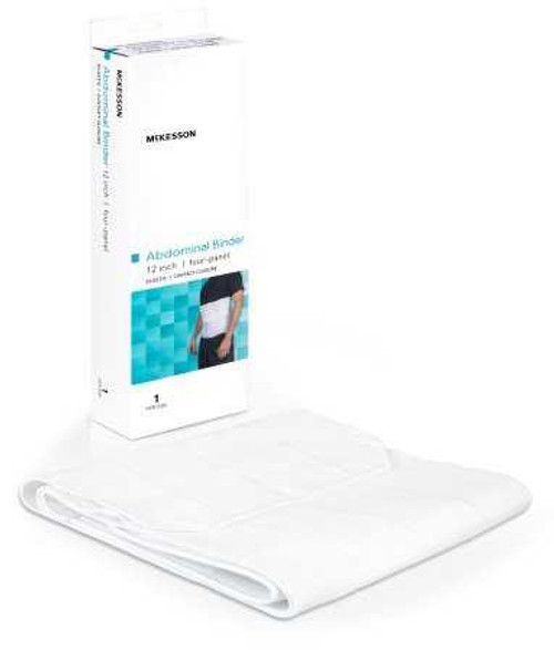 Abdominal Support McKesson Medium / Large Hook and Loop Closure 45 to 62 Inch Waist Circumference 12 Inch Adult 155-79-89091 Each/1 TBSEC MCK BRAND 1159059_EA