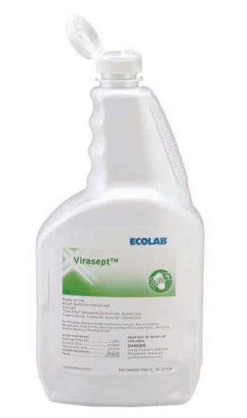 Virasept Surface Disinfectant Cleaner Peroxide Based, 32 oz, Pungent Scent, Nonsterile, 6002314, Pack of 1