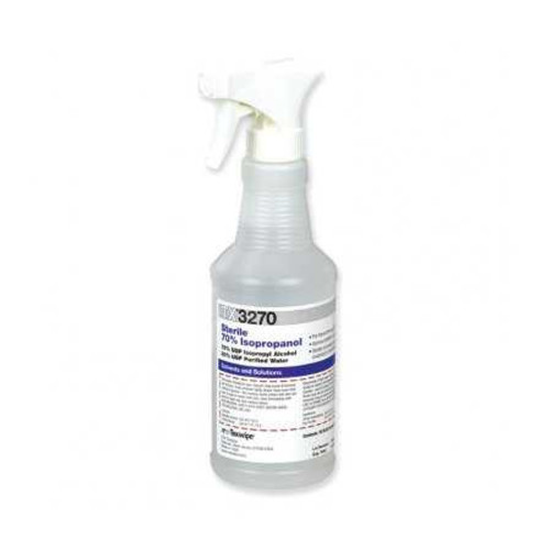 Surface Disinfectant Cleaner Alcohol Based Pump Spray Liquid 16 oz. Bottle Alcohol Scent Sterile TX3270 Case/12 65652-518 Texwipe 1137876_CS