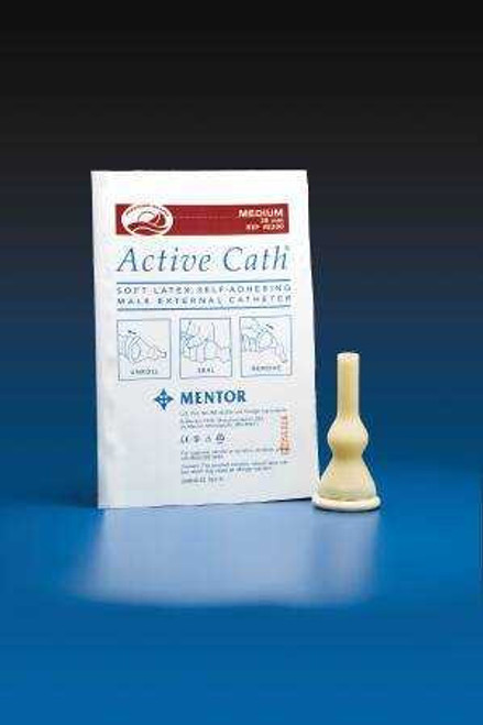 Male External Catheter Freedom Cath Self-Adhesive Strip Latex Large 8430 Each/1 72853 Coloplast 298649_EA