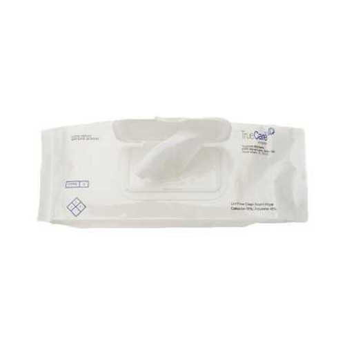 TrueCare Surface Disinfectant Cleaner Premoistened Cleanroom Manual Pull Wipe 30 Count Soft Pack Disposable Alcohol Scent Sterile TCBWALC30 Case/24 111452 TrueCare Biomedix 1136428_CS