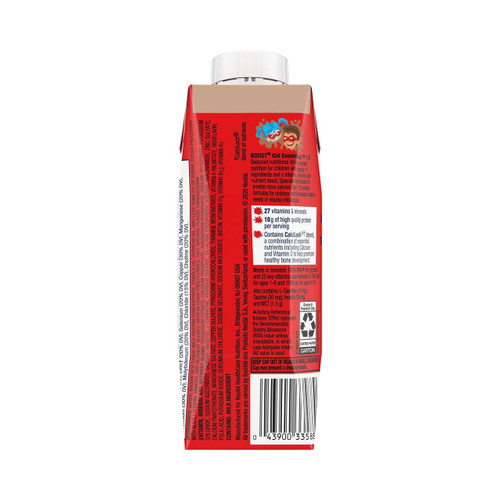 Nestle Boost Kid Essentials 1.5, Chocolate Craze, 8 oz., Case of 24