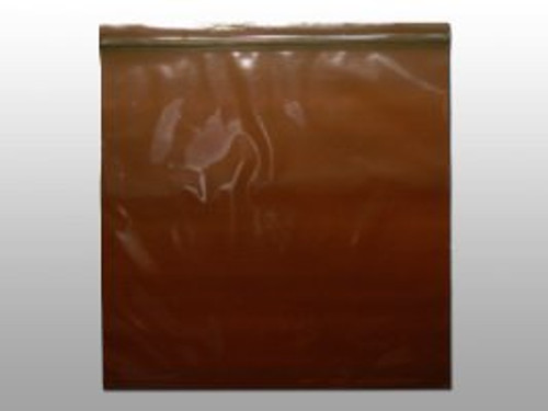 Reclosable UV Protection Bag 4 X 6 Inch LDPE Amber Zipper Closure, FAM30406, Case of 1000