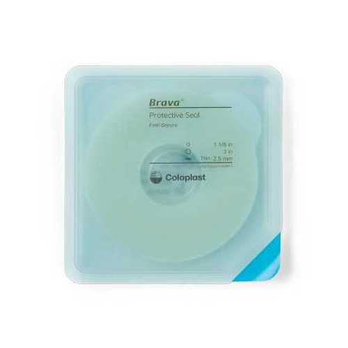Ostomy Seal Brava® Thin 1-1/8 (27 mm) Stoma 3 Inch (76 mm) 12033 Box of 10 1319 Brava® Thin 1172244_BX Ostomy Seal Brava® Thin 1-1/8 (27 mm) Stoma 3 Inch (76 mm) 12033 Box of 10 1319 Brava® Thin 1172244_BX