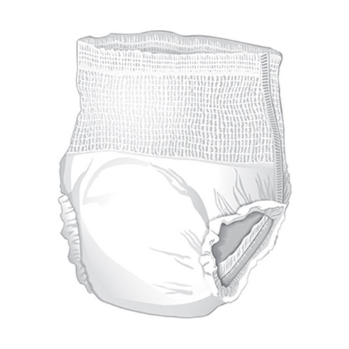 McKesson Absorbent Underwear Pull On with Tear Away Seams Adult Large Unisex Disposable Moderate Absorbency, UW33845, Bag of 18