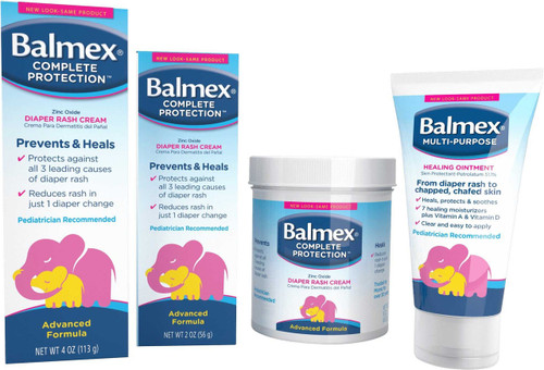 Diaper Rash Treatment Balmex 16 oz. Jar Balsam Scent Ointment 03010304200 Each/1 D 12001 Emerson Healthcare 1129041_EA