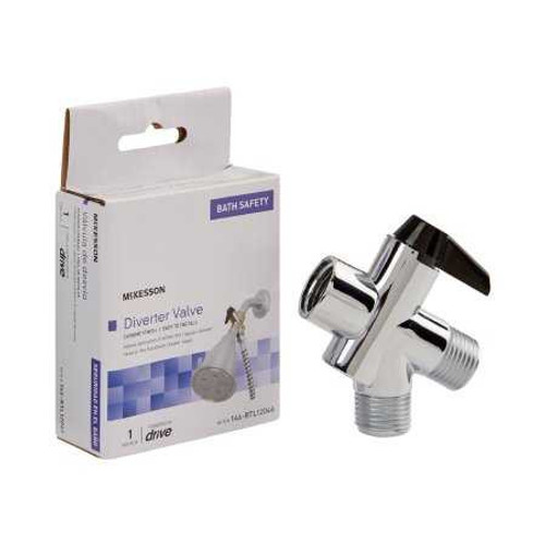 Diverter Valve McKesson For Handheld Shower Spray or Shower Massager 146-RTL12046 Each/1 28706 MCK BRAND 1103374_EA Diverter Valve McKesson For Handheld Shower Spray or Shower Massager 146-RTL12046 Each/1 28706 MCK BRAND 1103374_EA