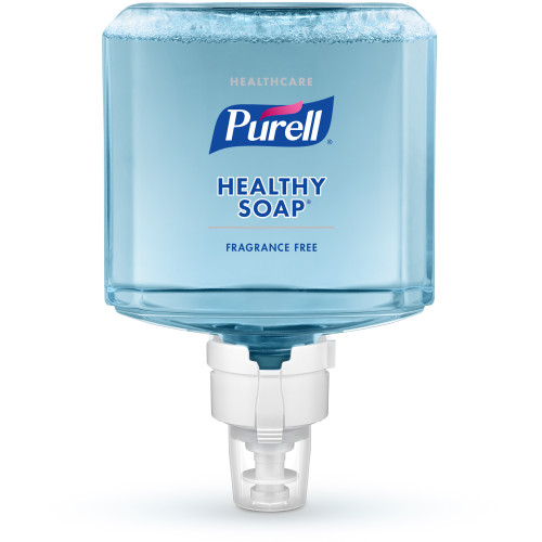 Soap Purell Healthy Soap Gentle & Free Foaming 1,200 mL Dispenser Refill Bottle Unscented 7772-02 Case of 2