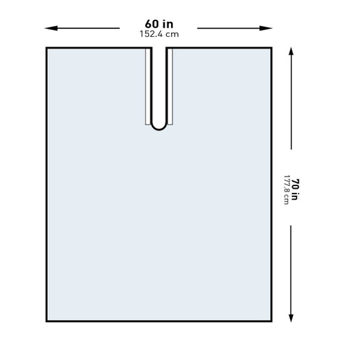 Orthopedic Drape McKesson Impervious U-Drape 60 W X 70 L Inch Sterile 183-I80-09106-S Case/30 40-3828-001 MCK BRAND 1101275_CS