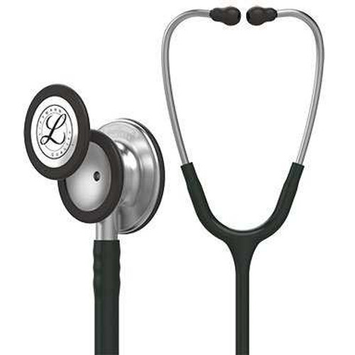 Classic Stethoscope 3M Littmann Classic III Black 1-Tube 27 Inch Tube Double-Sided Chestpiece 5620 Each/1 B40600 3M 957763_EA