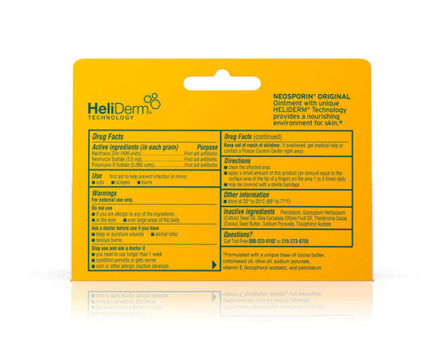 First Aid Antibiotic Neosporin Ointment 1 oz. Tube 00300810237376 Box/6 02MML Johnson & Johnson Consumer 762698_BX