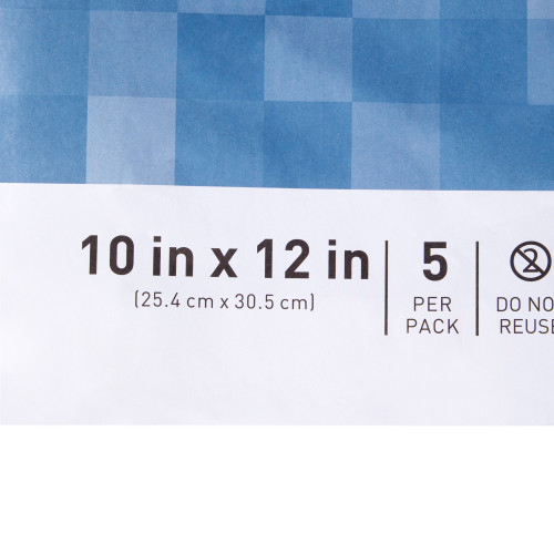 McKesson IV Site Barrier Protector 10 X 12 Inch NonSterile, 11012, Pack of 5
