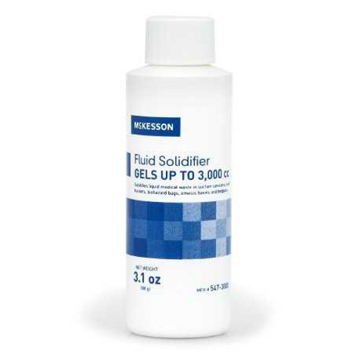 Fluid Solidifier McKesson 3000cc Screw Top Bottle 3.17 oz 547-3000 Case/75 18615-BAG MCK BRAND 1152098_CS