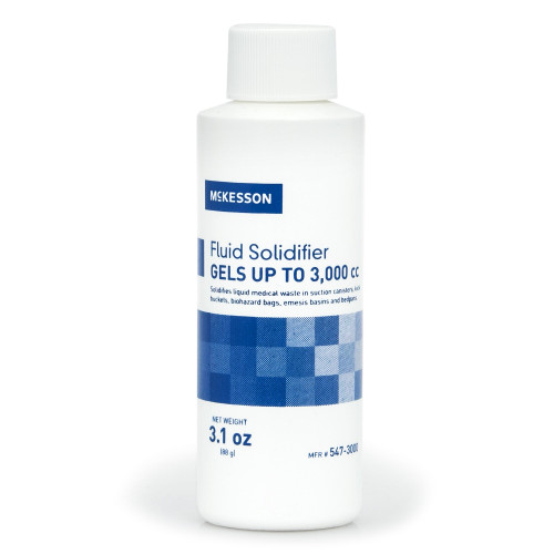McKesson Fluid Solidifier 3,000 cc Bottle 3.17 oz, 547-3000, Case of 75