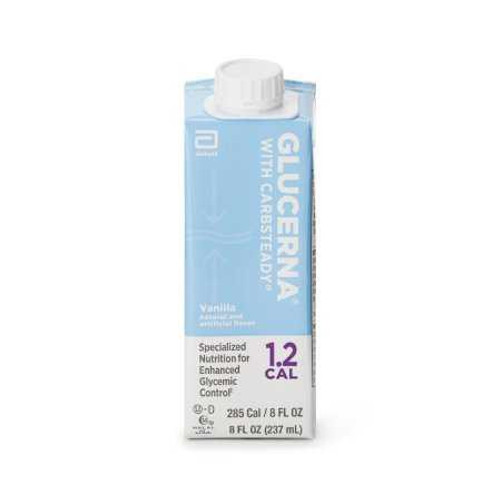 Oral Supplement Glucerna 1.2 Cal Vanilla Flavor Ready to Use 8 oz. Carton 64918 Case/24 19304 ABBOTT NUTRITION 1048235_CS Oral Supplement Glucerna 1.2 Cal Vanilla Flavor Ready to Use 8 oz. Carton 64918 Case/24 19304 ABBOTT NUTRITION 1048235_CS