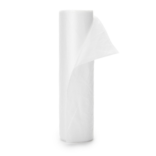 McKesson Trash Bag 56 gal. 17 Mic. 43 X 48 Inch Clear Extra Heavy Duty Star Seal Bottom Coreless Roll, S434817N, Case of 200