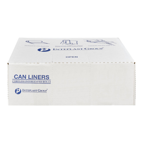 McKesson Trash Bag 16 gal. 0.70 mil 24 X 32 Inch Clear Extra Heavy Duty Star Seal Bottom Coreless Roll, BR2432MDC, Case of 500