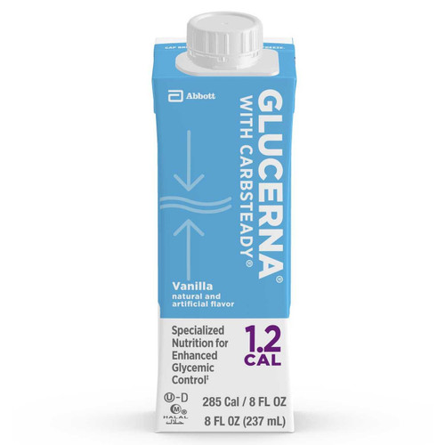 Oral Supplement Glucerna® 1.2 Cal Vanilla Flavor Liquid 8 oz. Reclosable Carton 64918 Pack of 1 3114 Glucerna® 1.2 Cal 1048235_EA