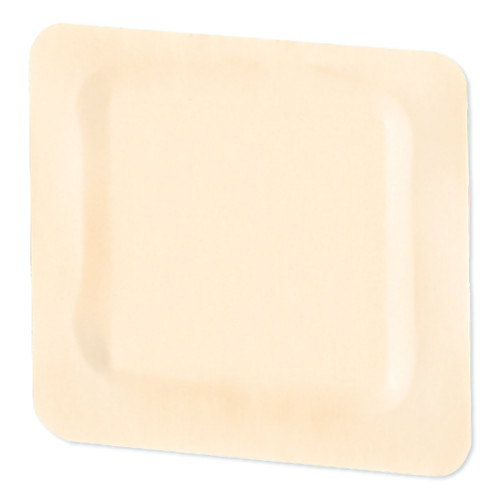 McKesson Foam Dressing 3 X 3 Inch With Border Film Backing Acrylic Adhesive Square Sterile, 16-4670, Case of 100