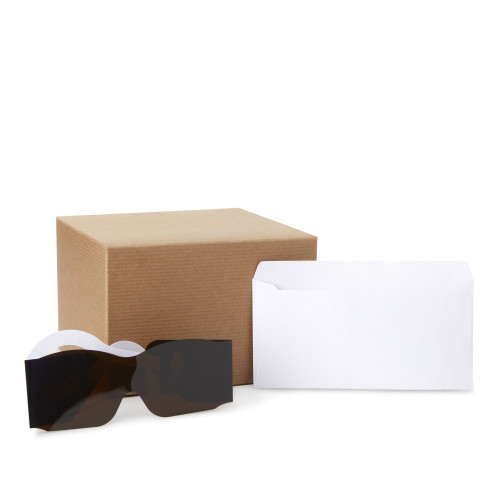 Post Mydriatic Glasses Easy Eyes Tinted Film Lens Over Ear One Size 250-806 Box of 100