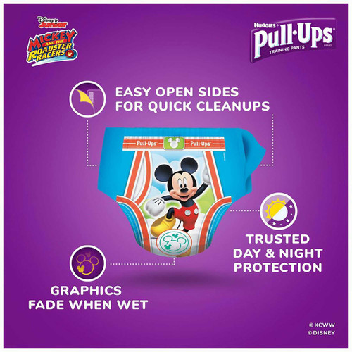 Male Toddler Training Pants Pull-Ups Learning Designs for Boys Size 3T to 4T Disposable Moderate Absorbency 51355 Pack/20 UPS-120 Kimberly Clark 1160320_PK