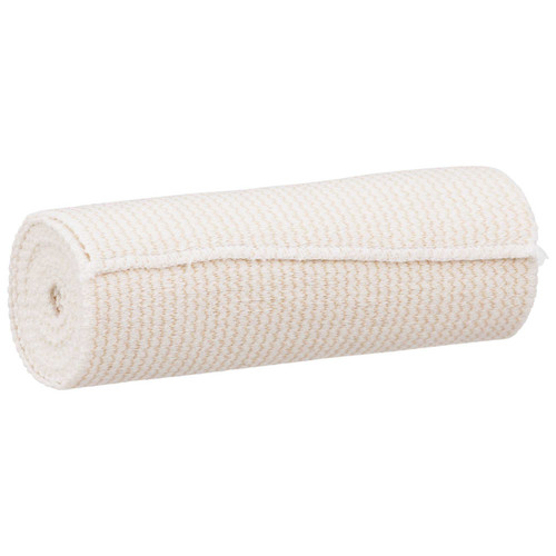 Elastic Bandage McKesson 6 Inch X 5 Yard Standard Compression Hook and Loop Closure Tan NonSterile 16-1033-6 Roll/1 X61-2026WN MCK BRAND 454621_RL