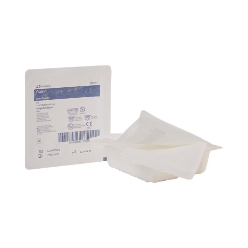 Curity Gauze Sponge 4 X 4 Inch 8-Ply Sterile 10 per Tray, 6318-, Transaction of 1