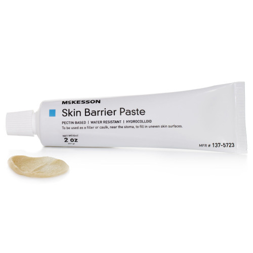 Ostomy Barrier Paste McKesson 2 oz. Tube, Pectin-Based, Protective Skin Barrier 137-5723 Case of 24