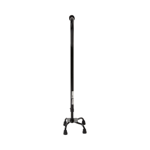 Small Base Quad Cane McKesson Steel 30 to 39'' Height, Black 146-RTL10310 Pack of 1