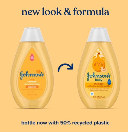Baby Shampoo Johnson's no more tears 13.6 oz. Flip Top Bottle Scented Pack of 1
