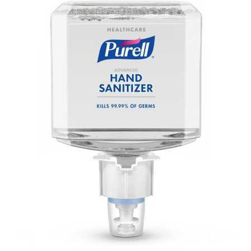 Hand Sanitizer Purell Healthcare Advanced 1 200 mL Ethyl Alcohol Foaming Dispenser Refill Bottle 5053-02 Case/2 324913 GOJO 1087414_CS