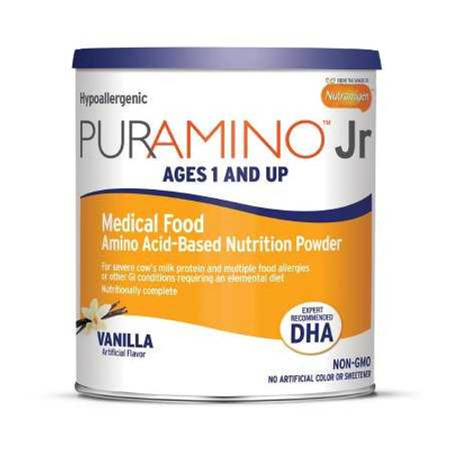 Pediatric Oral Supplement PurAmino Jr Vanilla Flavor 14.1 oz. Can Powder 178801 Each/1 19682 MEAD JOHNSON 1162584_EA Pediatric Oral Supplement PurAmino Jr Vanilla Flavor 14.1 oz. Can Powder 178801 Each/1 19682 MEAD JOHNSON 1162584_EA