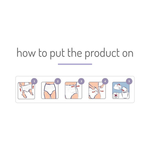 Unisex Adult Absorbent Underwear Seni Active Super Pull On with Tear Away Seams X-Large Disposable Moderate Absorbency S-XL14-AS1 Pack/14 111 TZMO USA Inc 1163845_PK