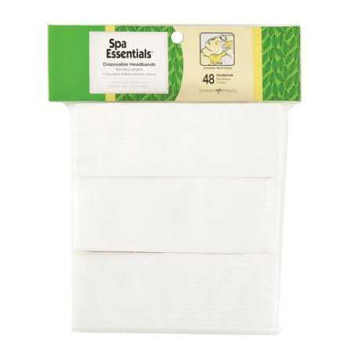 Headband Spa Essentials White 51823 Pack/48 MNT3209A Graham Medical Products 547572_PK