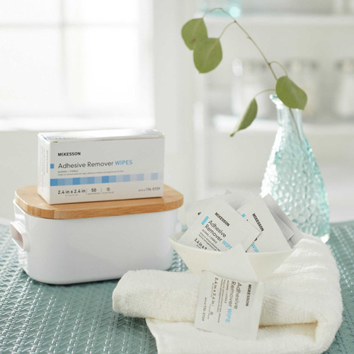 Adhesive Remover McKesson Wipe 50 per Box 176-5729 Case/2500 UWEXTXL MCK BRAND 1088821_CS Adhesive Remover McKesson Wipe 50 per Box 176-5729 Case/2500 UWEXTXL MCK BRAND 1088821_CS