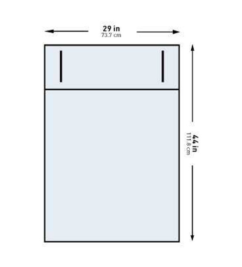 Obstetrics / Gynecology Drape McKesson Under Buttocks Drape 29 W X 44 L Inch Sterile 183-I80-14108-S Case/25 14-1383 MCK BRAND 1101252_CS