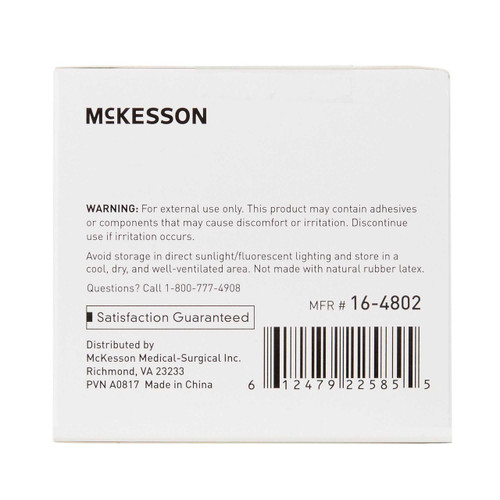 Dressing Retention Tape McKesson Water Resistant Nonwoven Fabric / Printed Release Paper 2 Inch X 10 Yard White NonSterile 16-4802 Box/1 8144726 MCK BRAND 1087971_BX