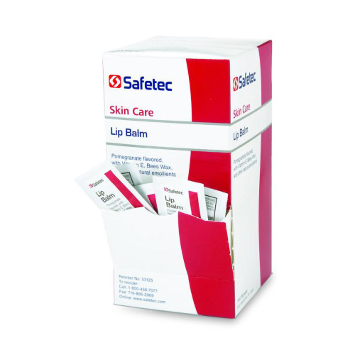 Lip Balm Safetec 0.5 Gram Individual Packet 53123 Case of 1728